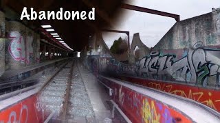 Exploring an Abandoned Train Stations and Tunnel and Metro Station