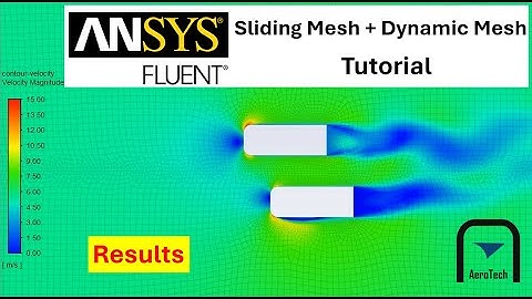 [CFD] Sliding Mesh + Dynamic Mesh | Overtaking process (ANSYS Fluent 2022R2)