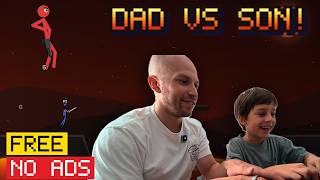 Dad vs Son: We Built a Stickman Fighting Game with AI (and Took Your Ideas!)