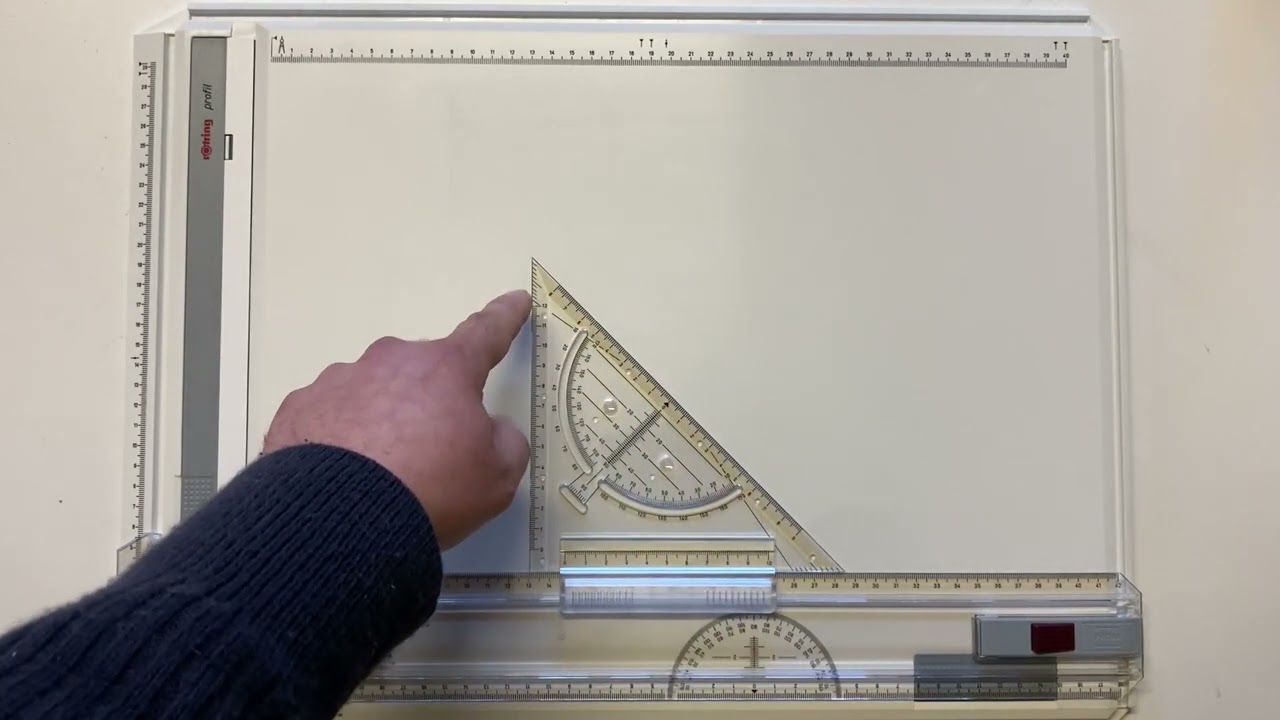 Schnell Zeichendreieck rOtring Zeichenbrett