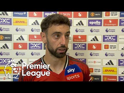 Bruno Fernandes unpacks Manchester United's loss to Arsenal | Premier League | NBC Sports
