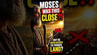Moses Was This Close… But Didn’t Enter?!