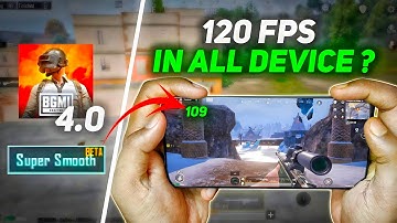 Super Smooth In All Device 😍 20 FPS to 120 FPS | Bgmi 4.0 update | Super Smooth Graphics Bgmi | Bgmi