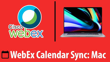 WebEx for Mac: Calendar Sync - Seaview Tech Tips