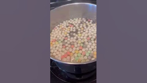 How to cook tapioca pearl aka sago.