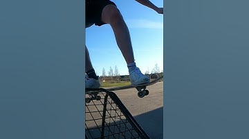 Sick switch frontside boardslide down big stairs skateboard slowmotion