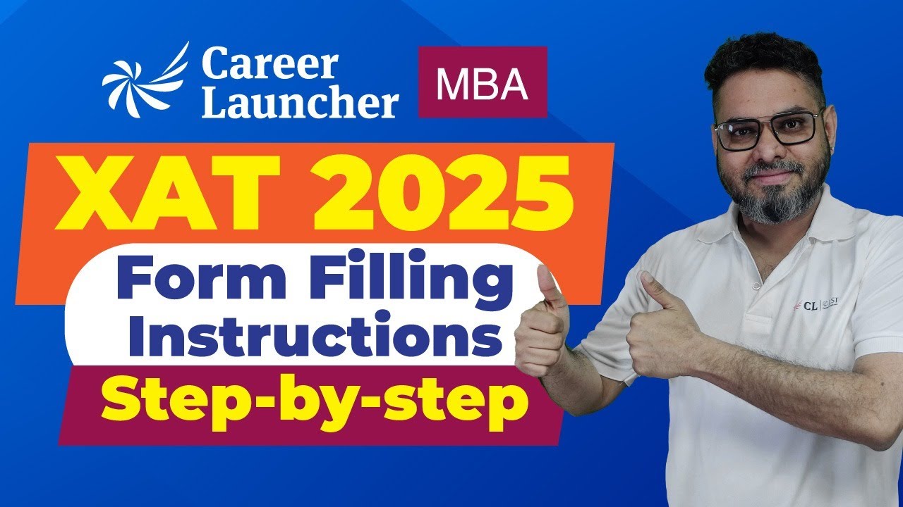 How to Fill XAT Form 2025 | XAT 2025 Application Form | XAT Form ...
