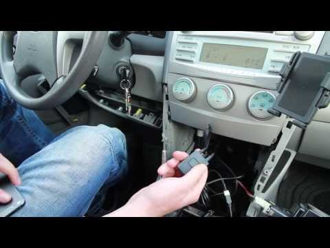 Toyota Camry 2007-2011 Bluetooth Extension installation by GTA Car Kits