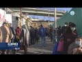 Cientos se forman en espera de vacunas en Cuajimalpa pese a que la CDMX dijo que ya no hay