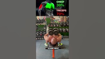 "Wide Grip vs. Close Grip Dumbbell Press for Chest Gains!"