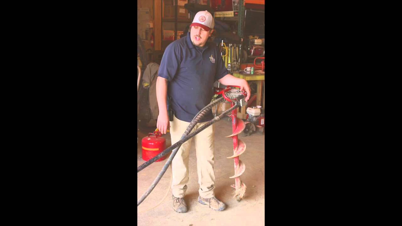 Auger Rental in Chattanooga Tn YouTube