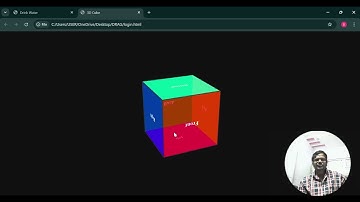 3D CUBE HTML CSS PROJECT