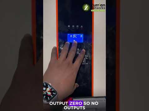 How to fix Felicity Inverter output Failure (Zero or No Output Voltage)