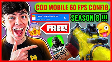 How to unlock 60 Fps & Max Graphics Codm Global / Garena Best 60 Fps Config For Cod mobile Season 8
