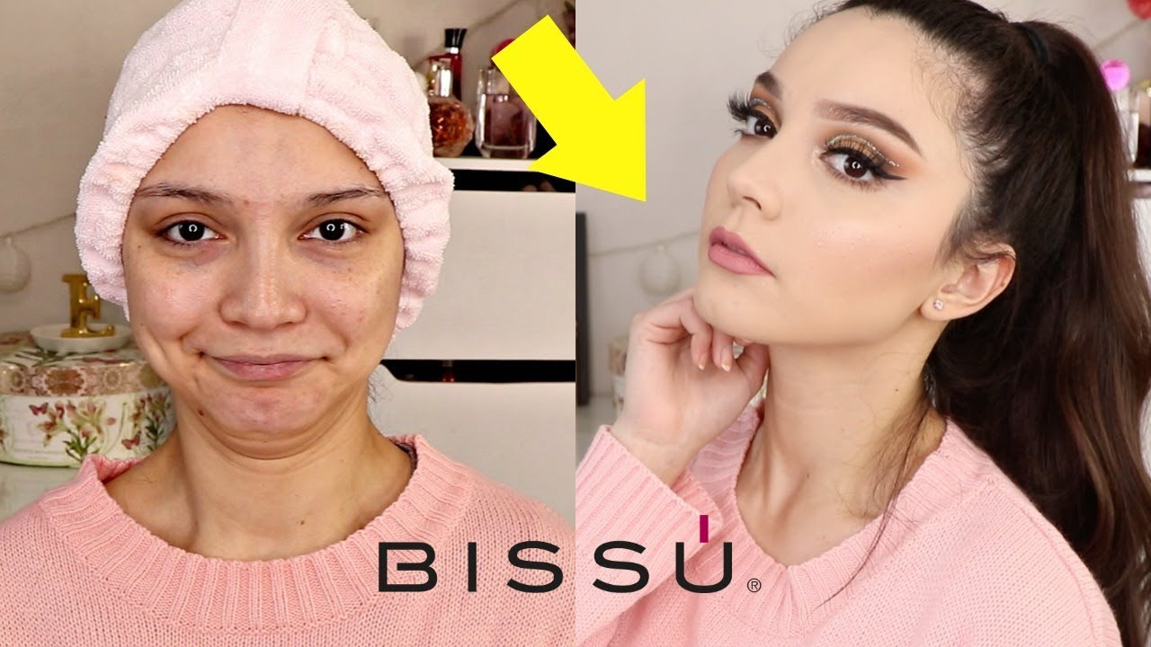 TRANSFORMACION DE MAQUILLAJE CON BISSU | SAN VALENTIN