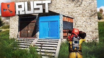 ОН НЕ УСПЕЛ ЗАСТРОИТЬСЯ ПРИ ОНЛАИН РЕЙДЕ! (РАСТ РЕЙД | RUST RAID)