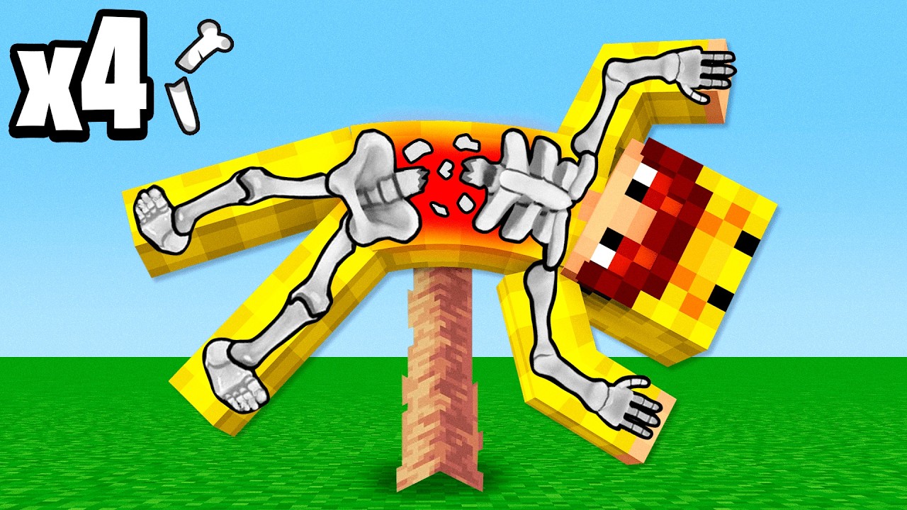 Ik Breek Al Mijn Botten In Minecraft!