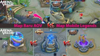 Map Baru AOV vs Map Mobile Legends ( Celestial Palace ) vs King of Glory