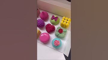 Thumbnail of Birthday mini cakes #mousse #mini #cake #moussecake #shorts #birthdaycake #sweet #forher #minicake