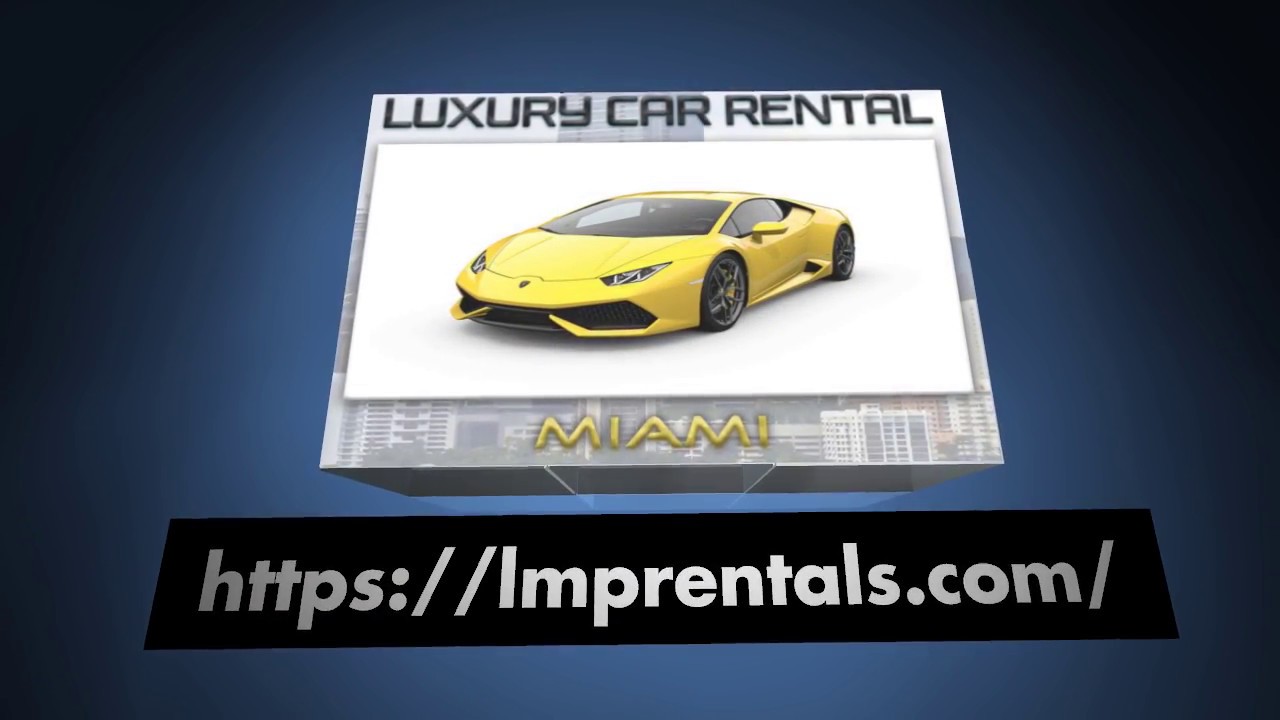 Luxury Car Rental in Miami YouTube
