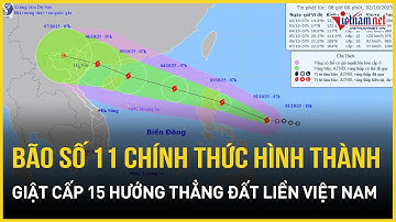 NÓNG: Bão số 11 Matmo chính thức "vượt rào" tiến vào Biển Đông, giật cấp 15 lao thẳng về Bắc Bộ