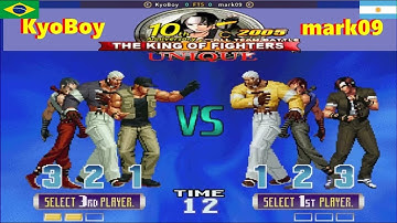 The King of Fighters: 10th Anniversary 2005 Unique-KyoBoy VS mark09 FT5