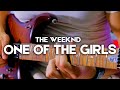The weeknd jennie  lily rose depp  one of the girls  electric guitar cover by victor granetsky