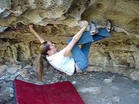 me rock climbing in flagstaff arizona v2 great warmup, my favorite