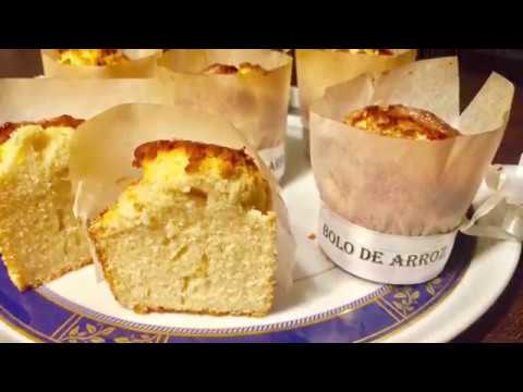BOLO DE ARROZ - PORTUGUESE RICE MUFFIN