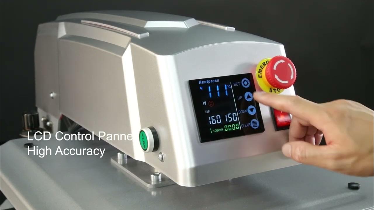 CH2108 heat press machine YouTube