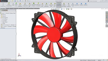 Solidworks tutorial | sketch exhaust fan in Solidworks