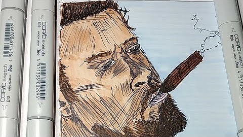 using copic markers for the first time