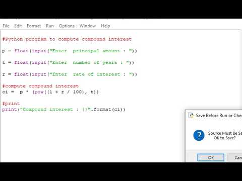 Python program to compute compound interest