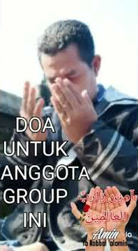 Doa untuk anggota Grup Youtuber Semua #short