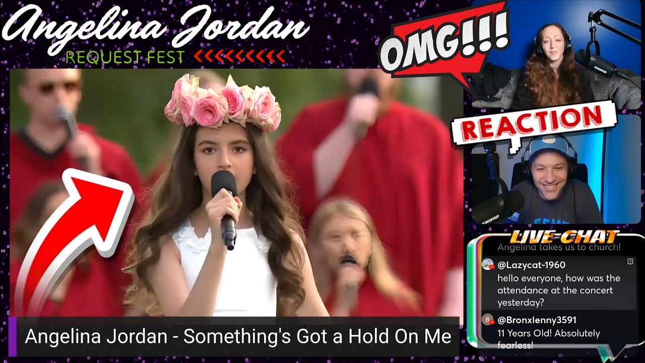 Angelina Jordan - Something's Got a Hold On Me [REACTION]