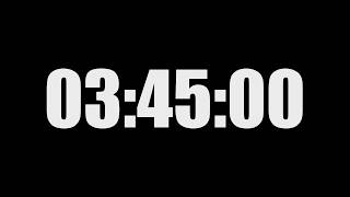 3 Hour 45 Minute Timer