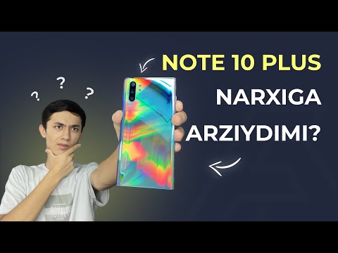 Video: Note 10 5g qancha turadi?