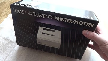 Unboxing a box full of boxed Texas Instruments Hex-Bus Peripherals and the TI CC-40