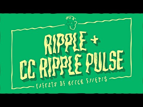 Ripple + CC Ripple Pulse | Effects of After Effects