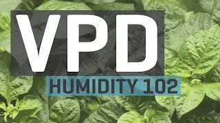 Humidity 102: Vapor Pressure Deficit — VPD Chart