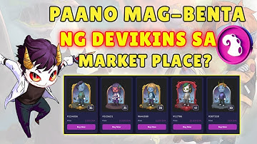 #Devikins - How to SELL your DEVIKINS (NFT) in the Marketplace | Devikins | Play to Earn