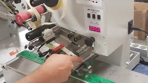 LAB500   Label Position Adjusment   Dispensing edge