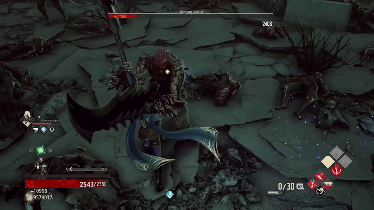 CODE VEIN SpellBrand Knight/Crusader vs Mobs