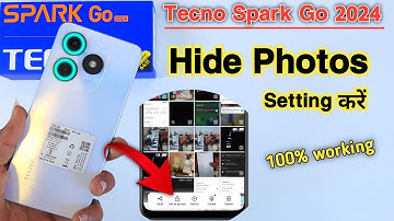 How to hide photo & video in Tecno spark go 2024/ Tecno photo hide kaise kare/Tecno hide photos