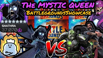 YOU’RE PROBABLY SLEEPING ON SHATHRA! TOP 3 MYSTIC? BATTLEGROUNDS SHOWCASE! MCOC