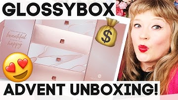 Glossybox Advent Calendar 2020 Unboxing!! BEST ONE YET?!?!