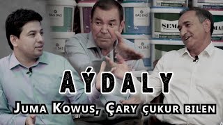 Aýdaly Juma Kowus, Çary çukur bilen.