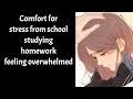 Studying comfort boyfriend helps you deal with school stresses boyfriend roleplayboyfriend asmr