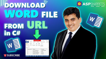 Download Word file from URL in Windows Forms C#