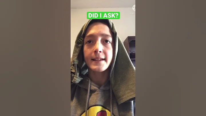 When someone says “Did I ask” so you pull out the 9